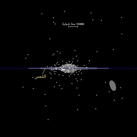 A map of globular clusters