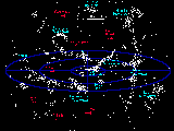 A map of the nearest superclusters